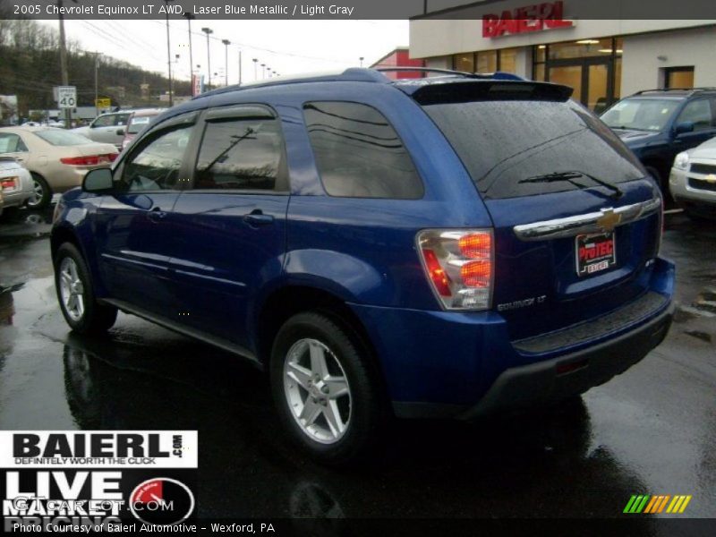 Laser Blue Metallic / Light Gray 2005 Chevrolet Equinox LT AWD