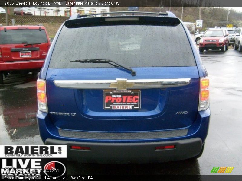 Laser Blue Metallic / Light Gray 2005 Chevrolet Equinox LT AWD