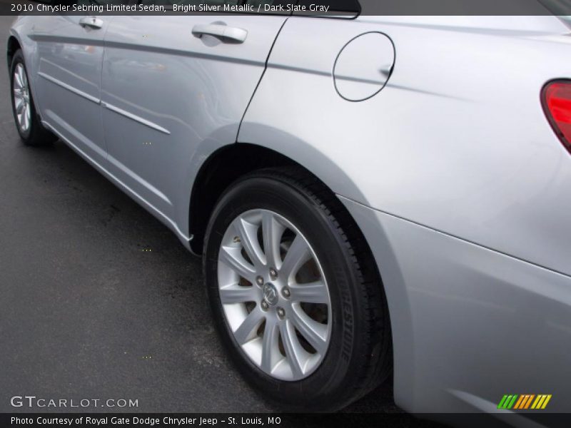 Bright Silver Metallic / Dark Slate Gray 2010 Chrysler Sebring Limited Sedan