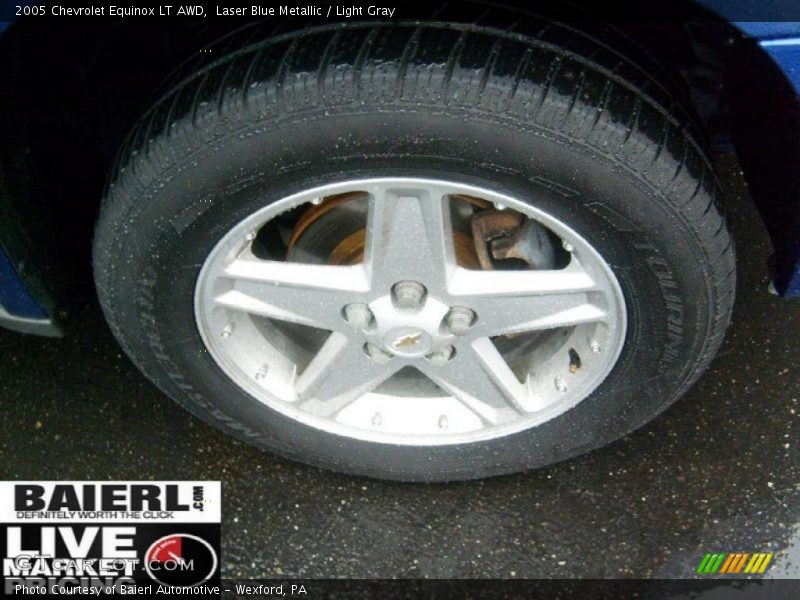 Laser Blue Metallic / Light Gray 2005 Chevrolet Equinox LT AWD