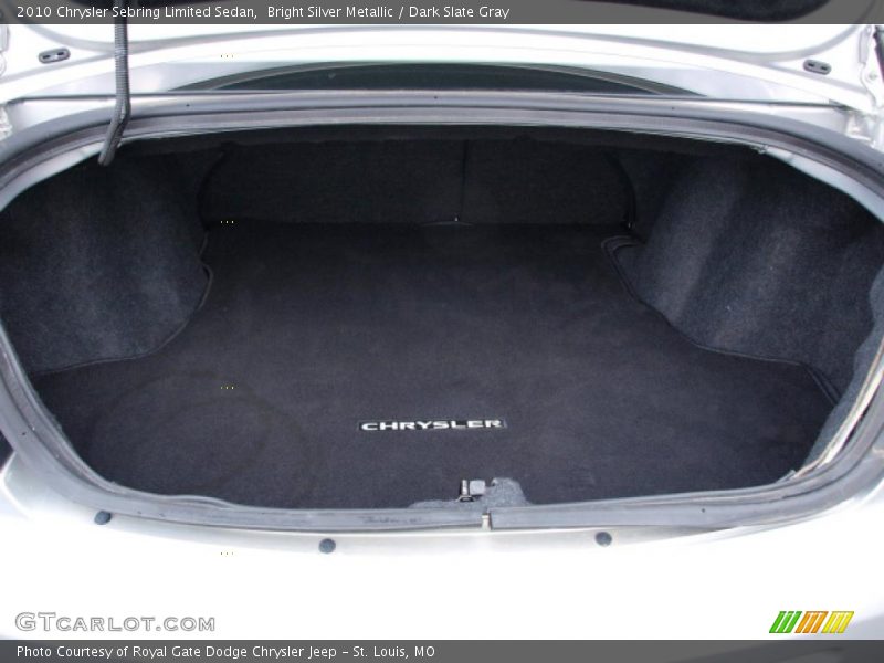Bright Silver Metallic / Dark Slate Gray 2010 Chrysler Sebring Limited Sedan