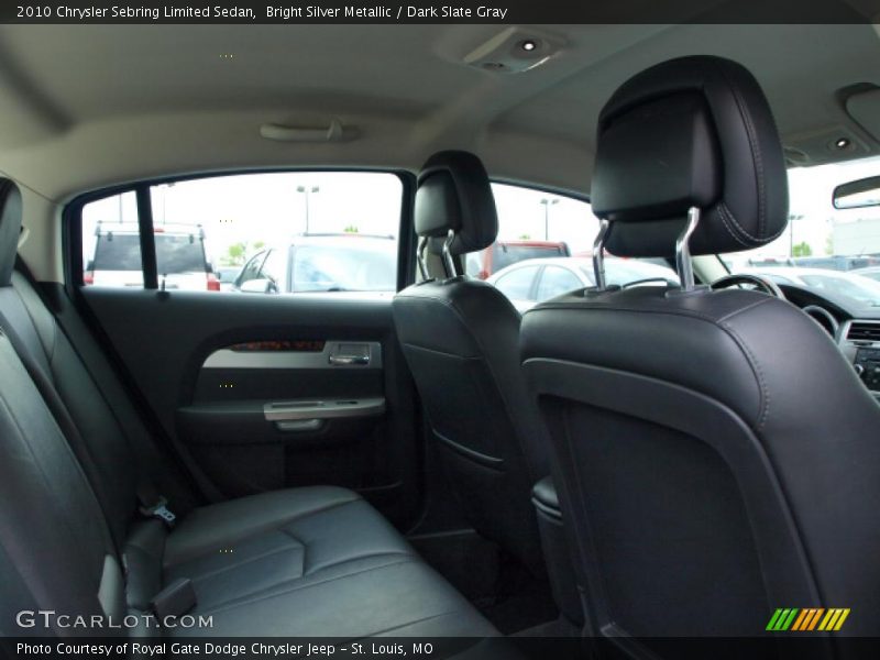 Bright Silver Metallic / Dark Slate Gray 2010 Chrysler Sebring Limited Sedan