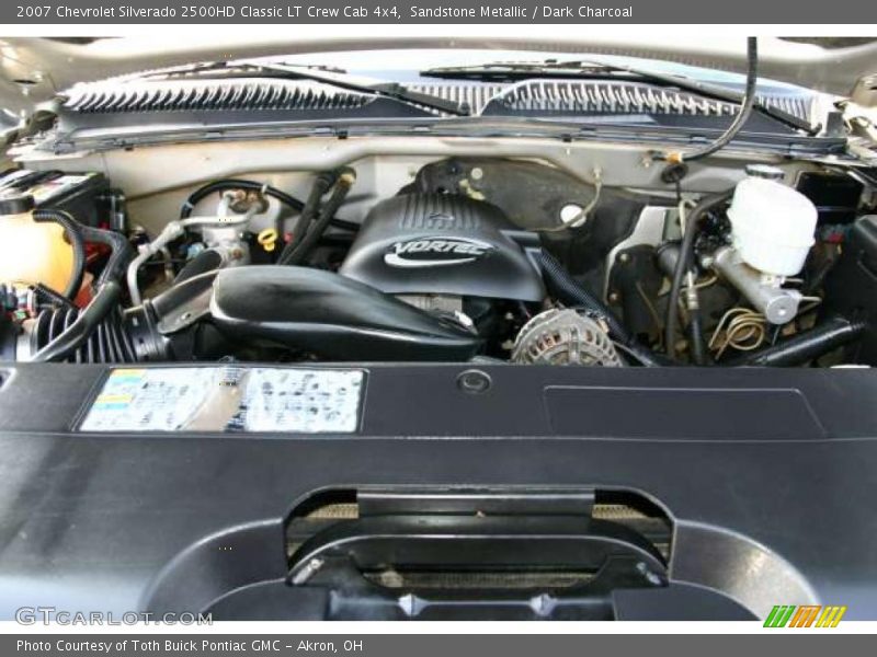 Sandstone Metallic / Dark Charcoal 2007 Chevrolet Silverado 2500HD Classic LT Crew Cab 4x4