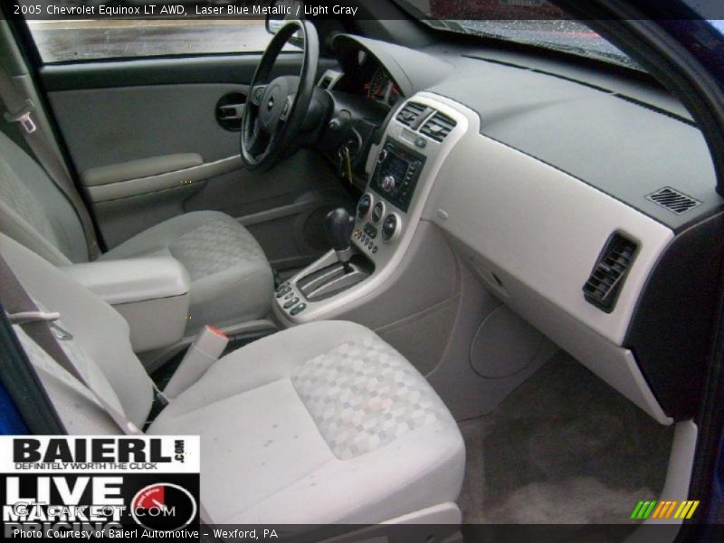 Laser Blue Metallic / Light Gray 2005 Chevrolet Equinox LT AWD