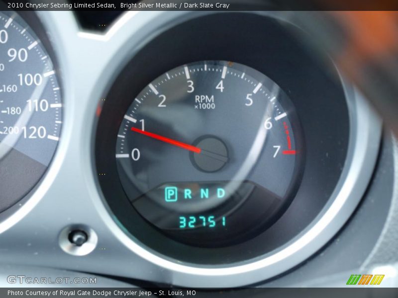 Bright Silver Metallic / Dark Slate Gray 2010 Chrysler Sebring Limited Sedan