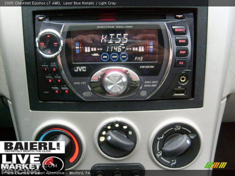 Laser Blue Metallic / Light Gray 2005 Chevrolet Equinox LT AWD