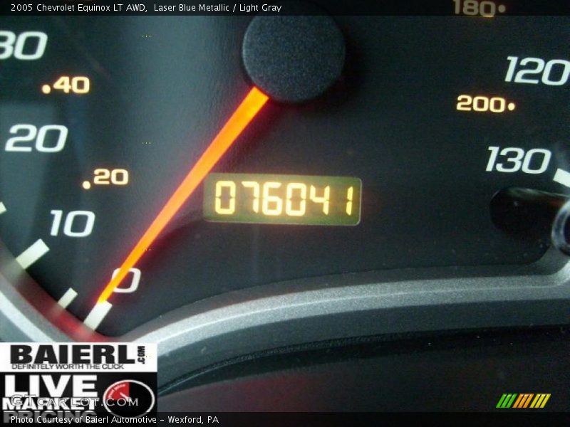 Laser Blue Metallic / Light Gray 2005 Chevrolet Equinox LT AWD