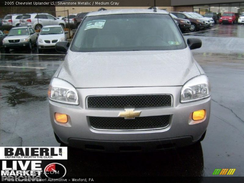 Silverstone Metallic / Medium Gray 2005 Chevrolet Uplander LS