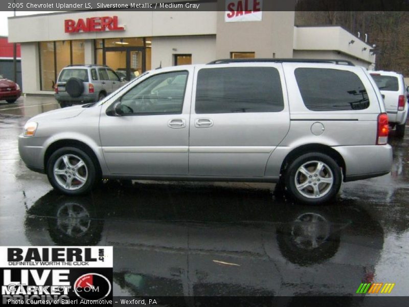 Silverstone Metallic / Medium Gray 2005 Chevrolet Uplander LS