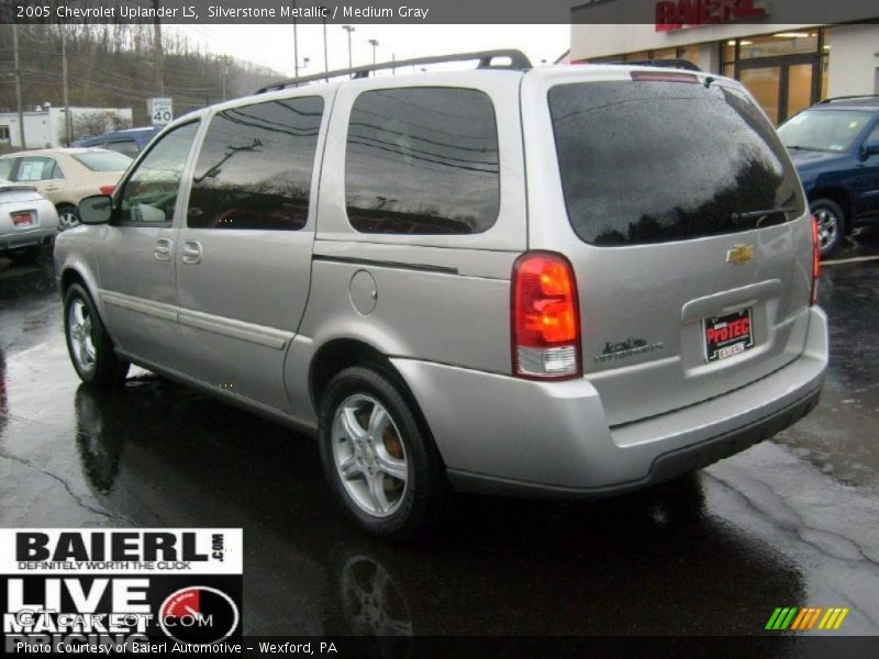 Silverstone Metallic / Medium Gray 2005 Chevrolet Uplander LS