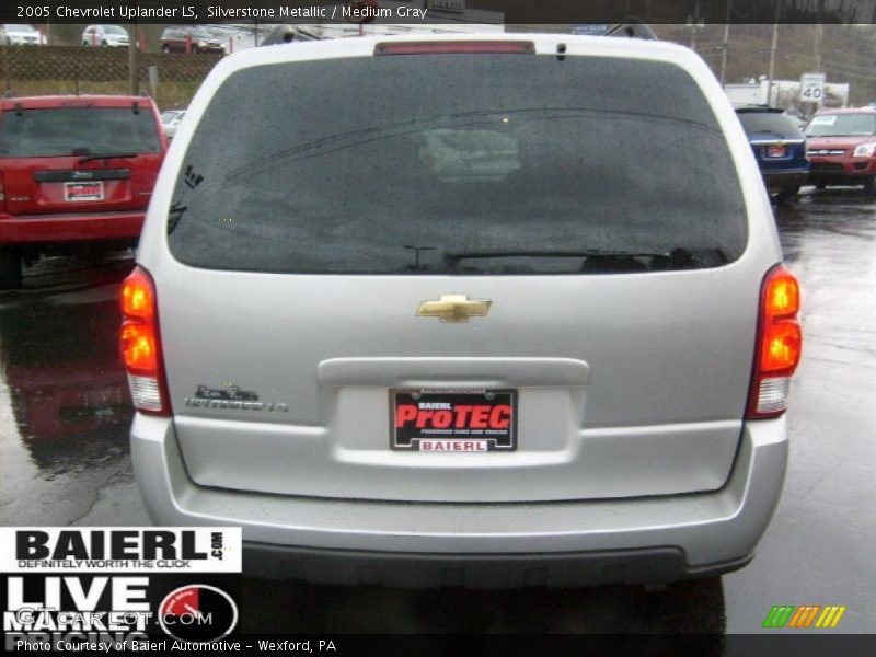 Silverstone Metallic / Medium Gray 2005 Chevrolet Uplander LS