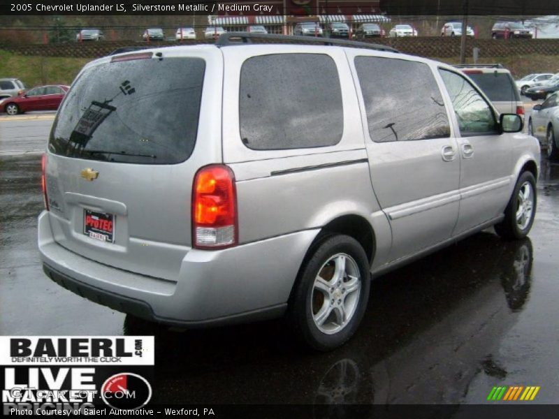 Silverstone Metallic / Medium Gray 2005 Chevrolet Uplander LS