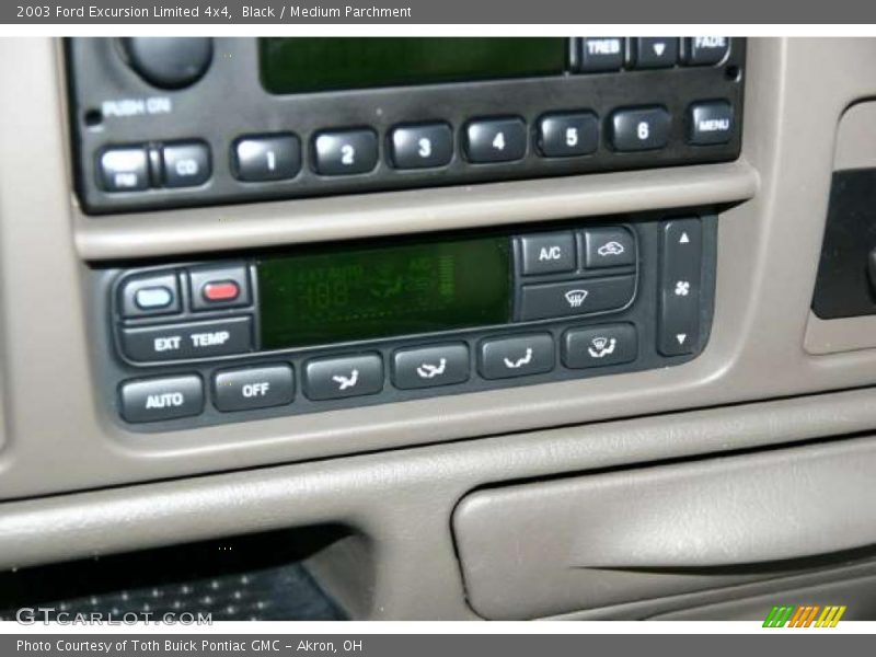 Controls of 2003 Excursion Limited 4x4
