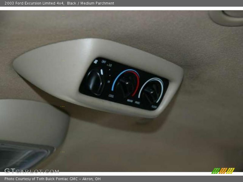 Black / Medium Parchment 2003 Ford Excursion Limited 4x4
