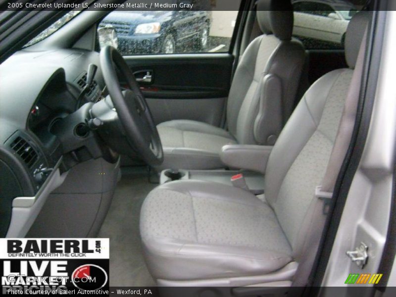 Silverstone Metallic / Medium Gray 2005 Chevrolet Uplander LS