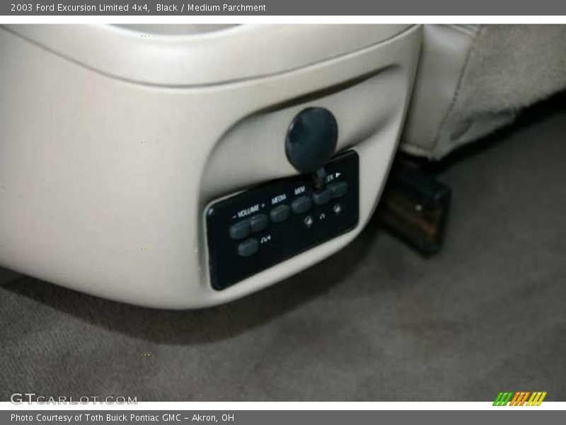 Black / Medium Parchment 2003 Ford Excursion Limited 4x4