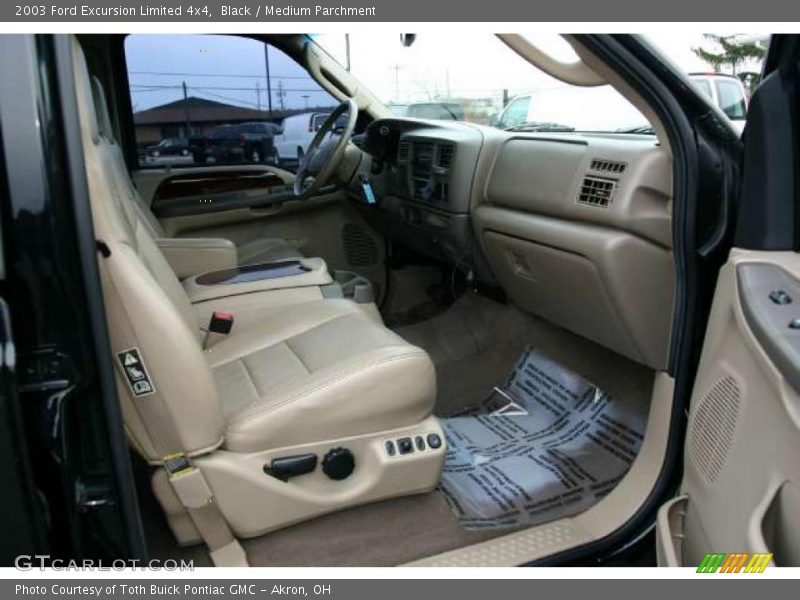  2003 Excursion Limited 4x4 Medium Parchment Interior