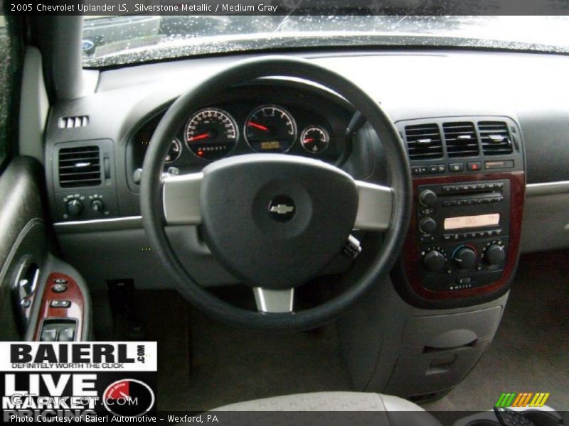 Silverstone Metallic / Medium Gray 2005 Chevrolet Uplander LS