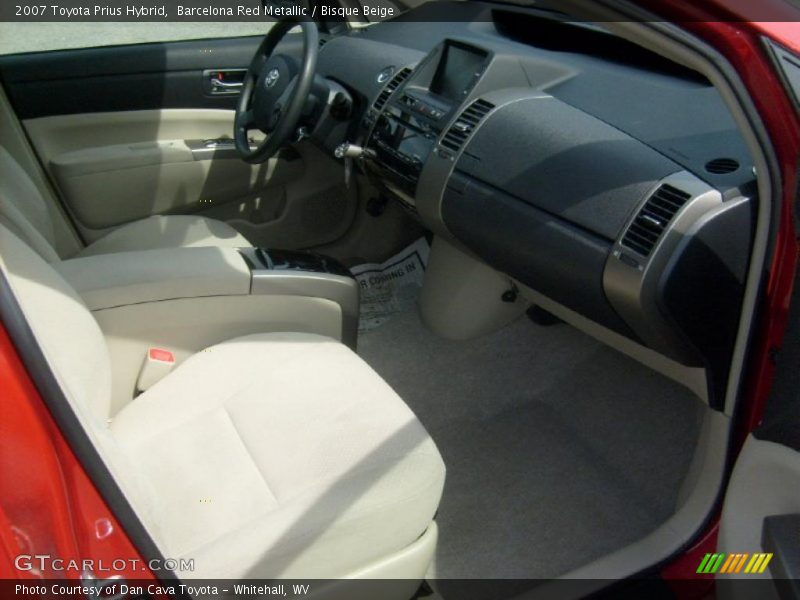 Barcelona Red Metallic / Bisque Beige 2007 Toyota Prius Hybrid