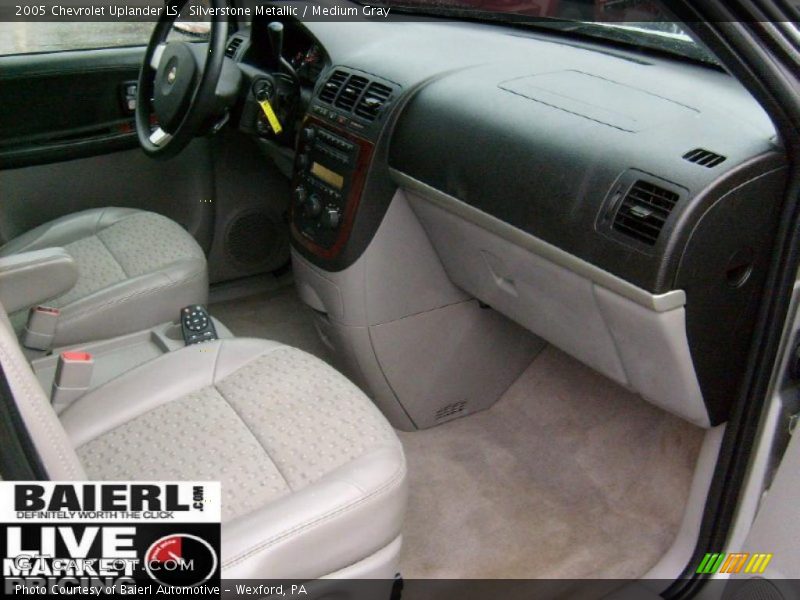 Silverstone Metallic / Medium Gray 2005 Chevrolet Uplander LS