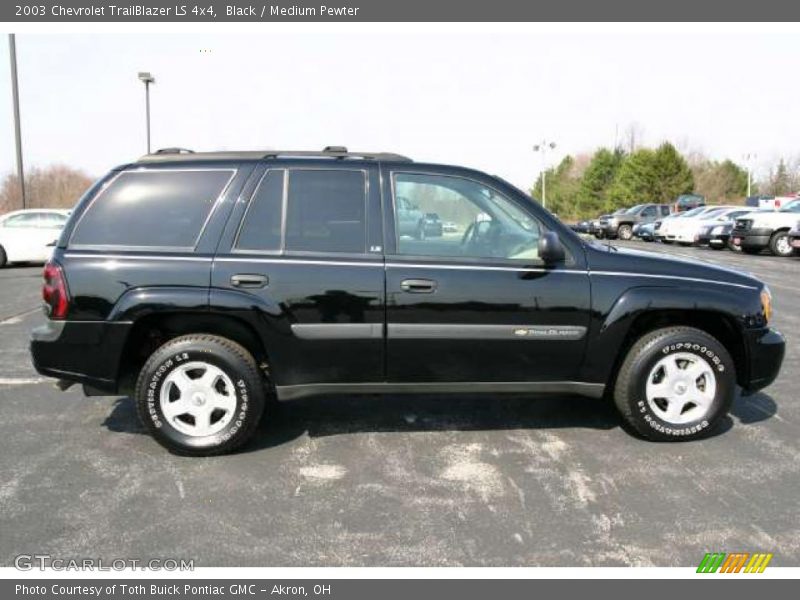 Black / Medium Pewter 2003 Chevrolet TrailBlazer LS 4x4