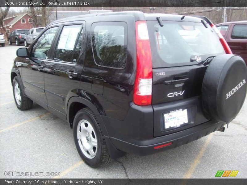Royal Blue Pearl / Black 2006 Honda CR-V LX