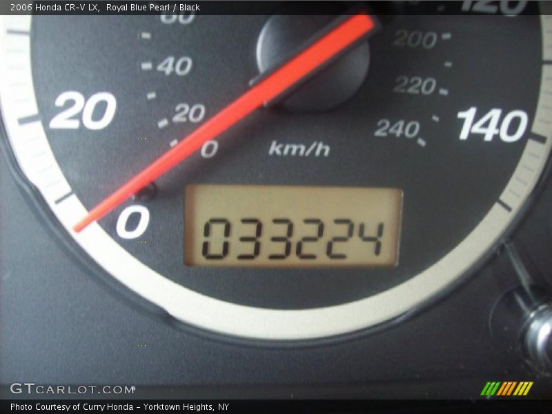 Royal Blue Pearl / Black 2006 Honda CR-V LX