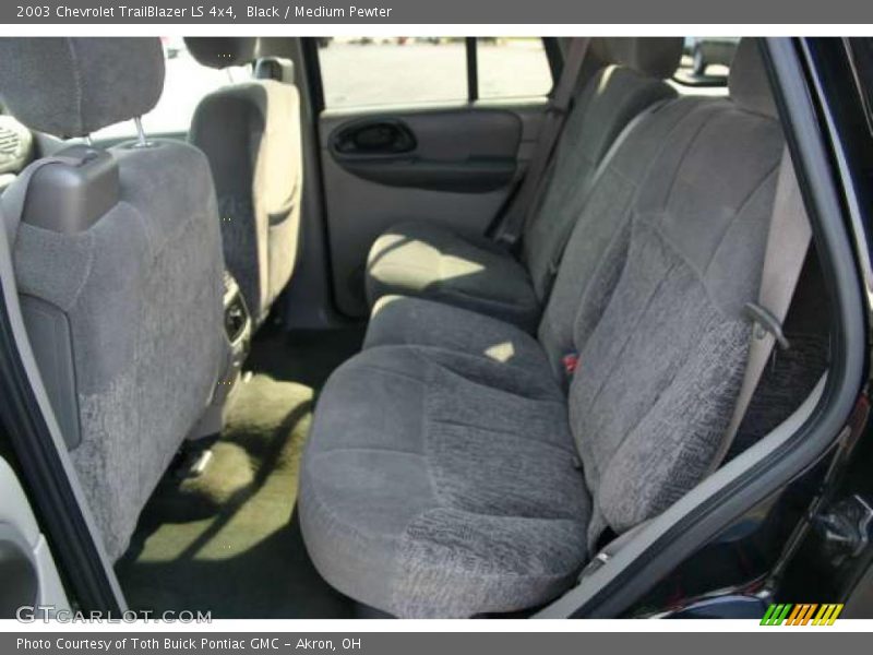 Black / Medium Pewter 2003 Chevrolet TrailBlazer LS 4x4