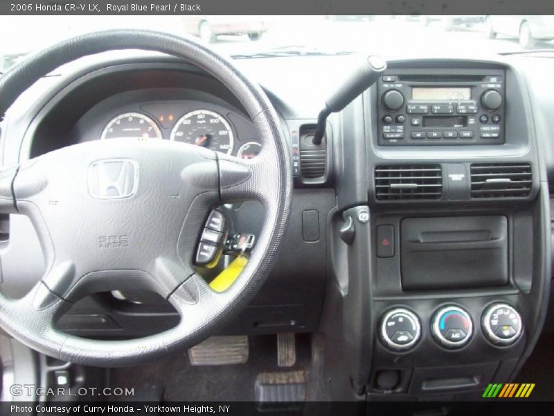 Royal Blue Pearl / Black 2006 Honda CR-V LX