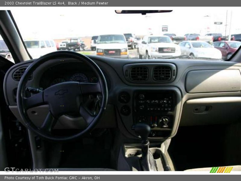Black / Medium Pewter 2003 Chevrolet TrailBlazer LS 4x4