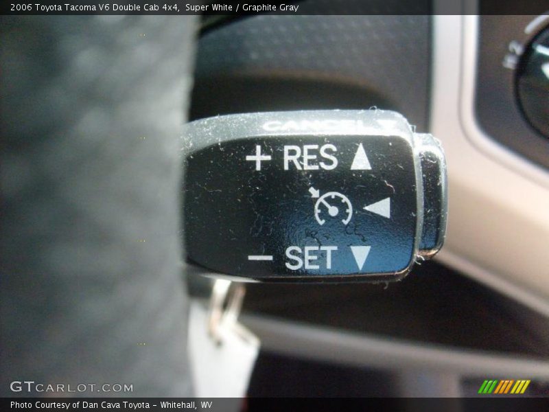 Super White / Graphite Gray 2006 Toyota Tacoma V6 Double Cab 4x4