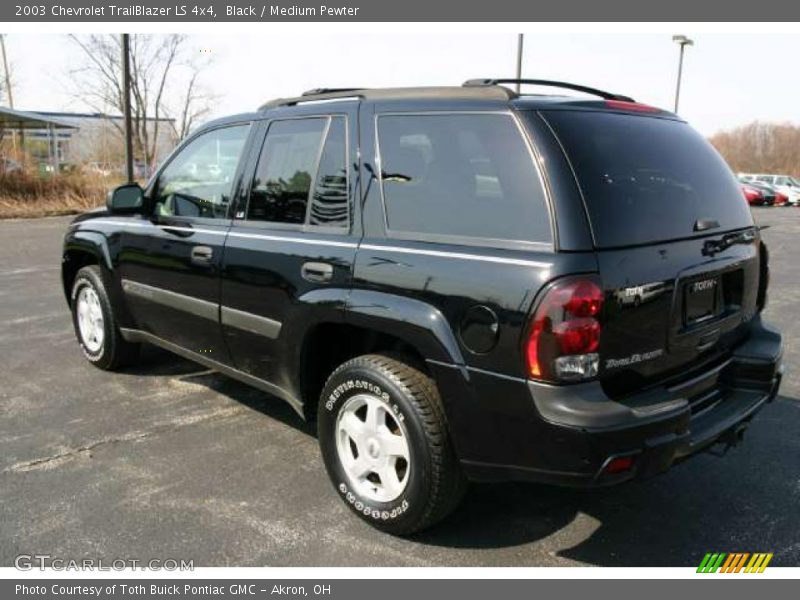 Black / Medium Pewter 2003 Chevrolet TrailBlazer LS 4x4