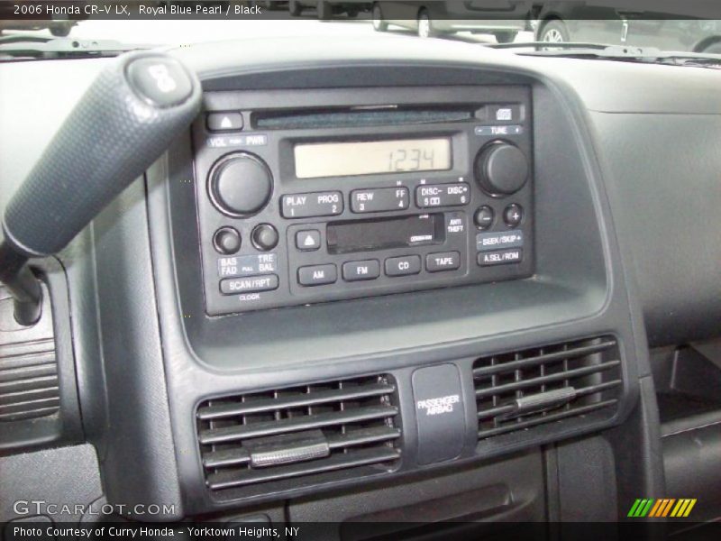 Royal Blue Pearl / Black 2006 Honda CR-V LX