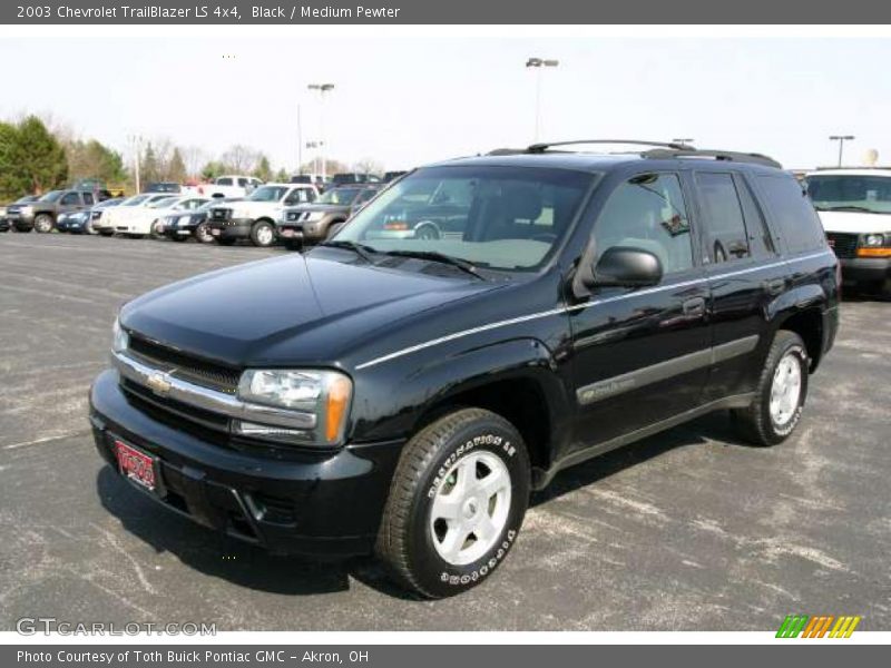 Black / Medium Pewter 2003 Chevrolet TrailBlazer LS 4x4