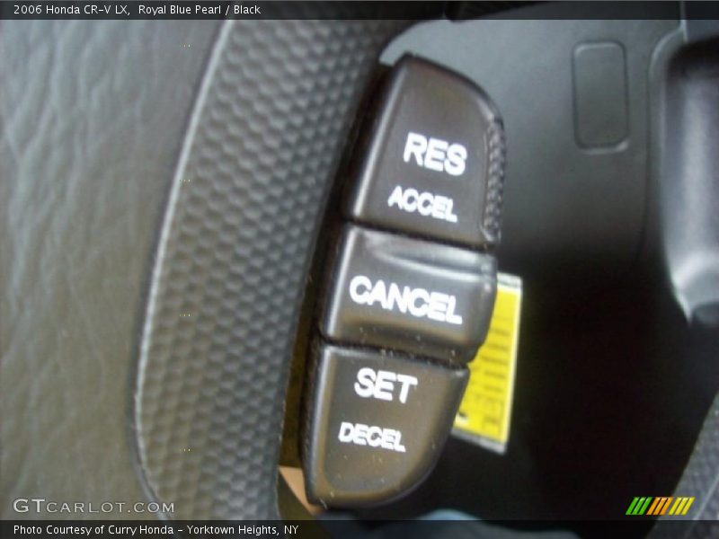 Royal Blue Pearl / Black 2006 Honda CR-V LX