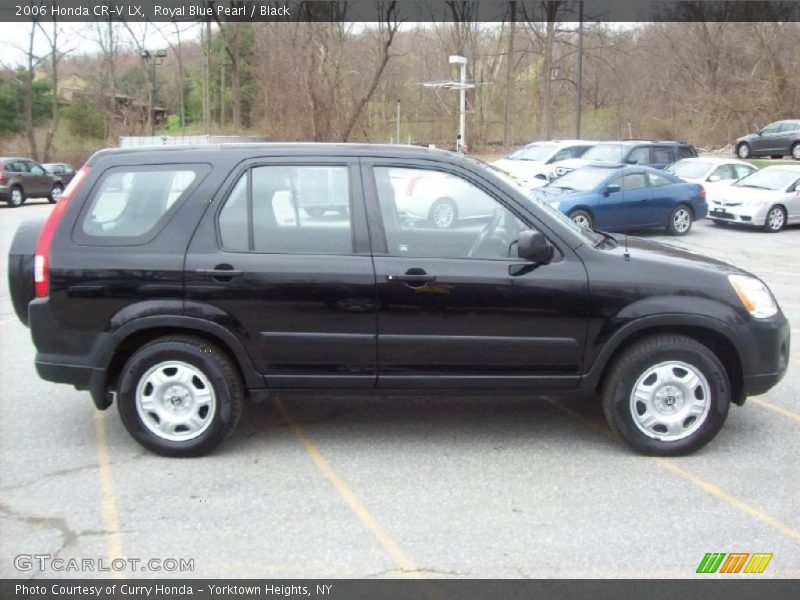 Royal Blue Pearl / Black 2006 Honda CR-V LX