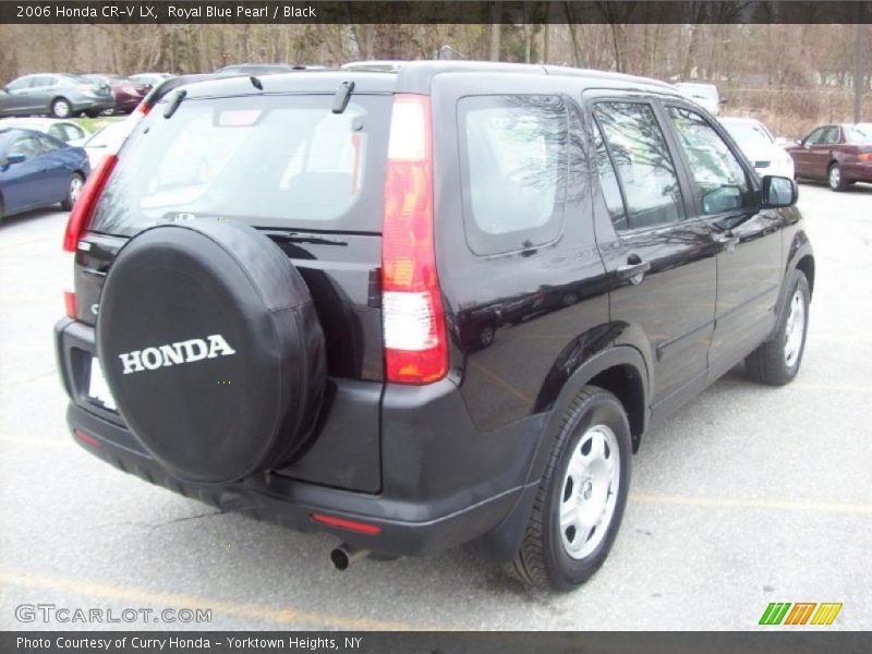 Royal Blue Pearl / Black 2006 Honda CR-V LX