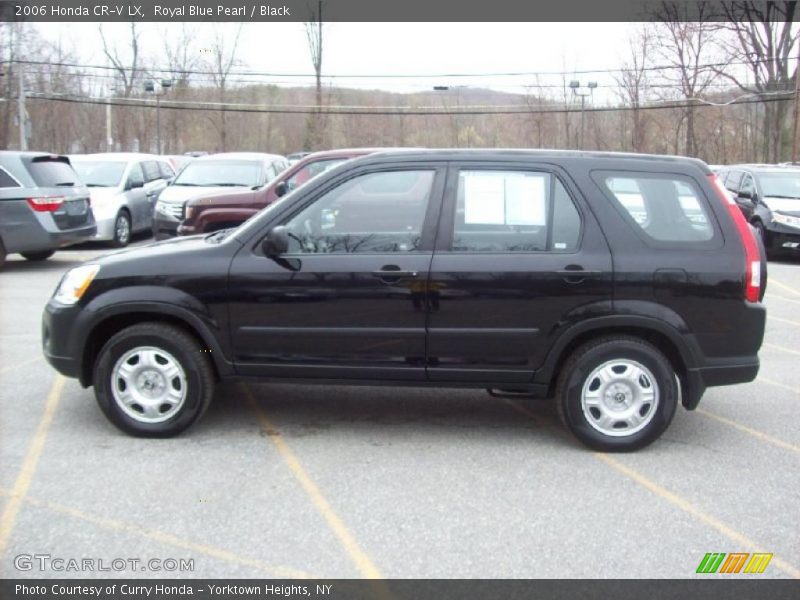 Royal Blue Pearl / Black 2006 Honda CR-V LX