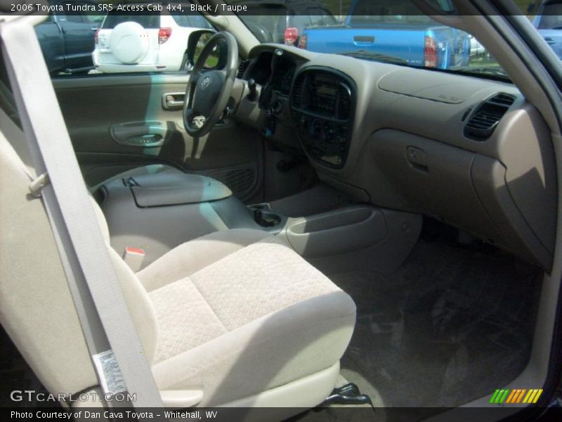 Black / Taupe 2006 Toyota Tundra SR5 Access Cab 4x4