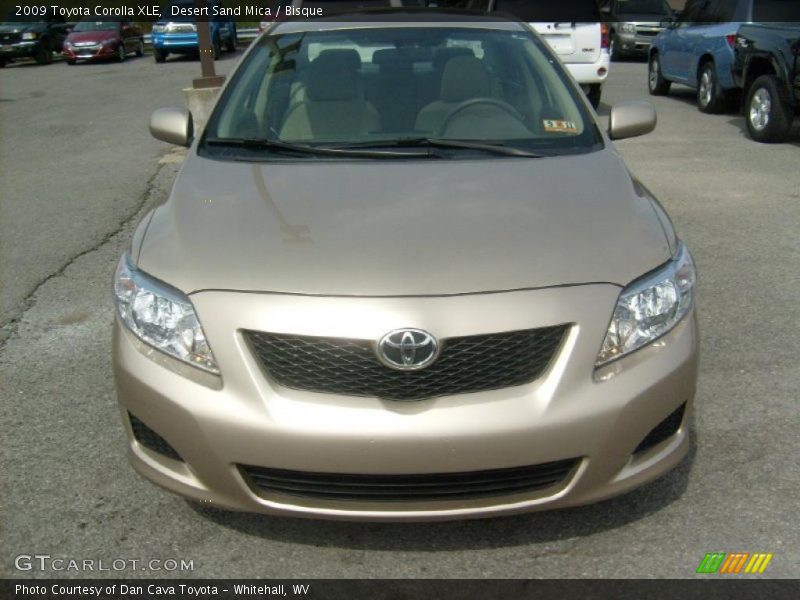 Desert Sand Mica / Bisque 2009 Toyota Corolla XLE