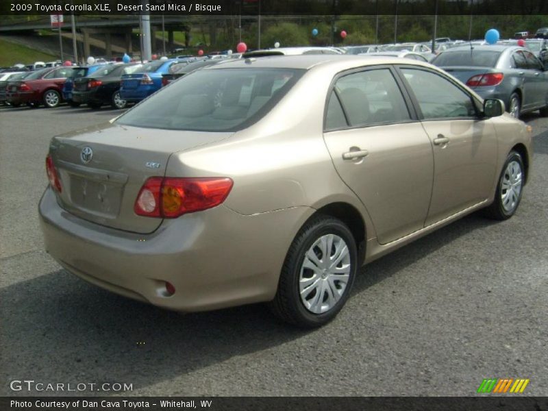 Desert Sand Mica / Bisque 2009 Toyota Corolla XLE