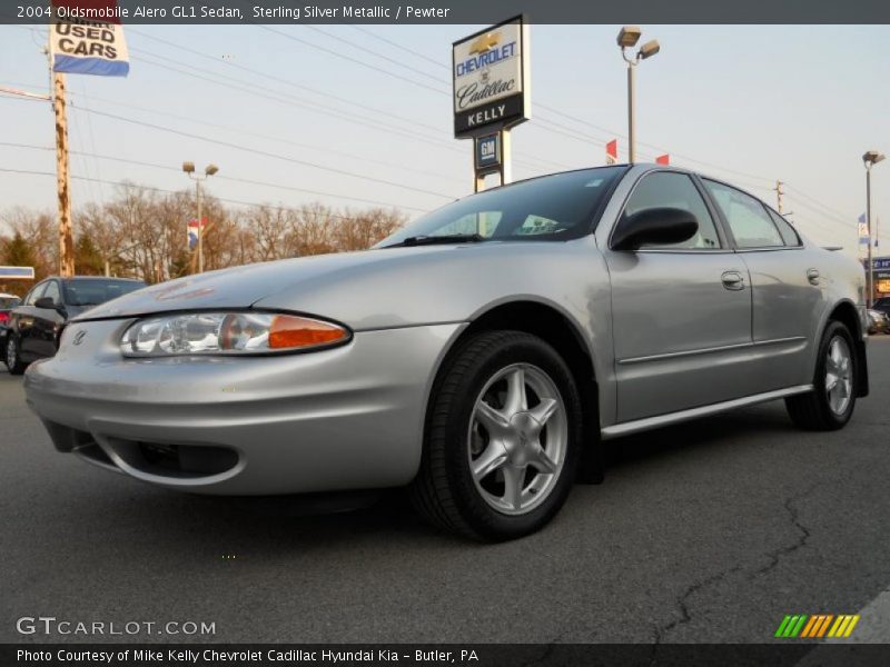 Sterling Silver Metallic / Pewter 2004 Oldsmobile Alero GL1 Sedan