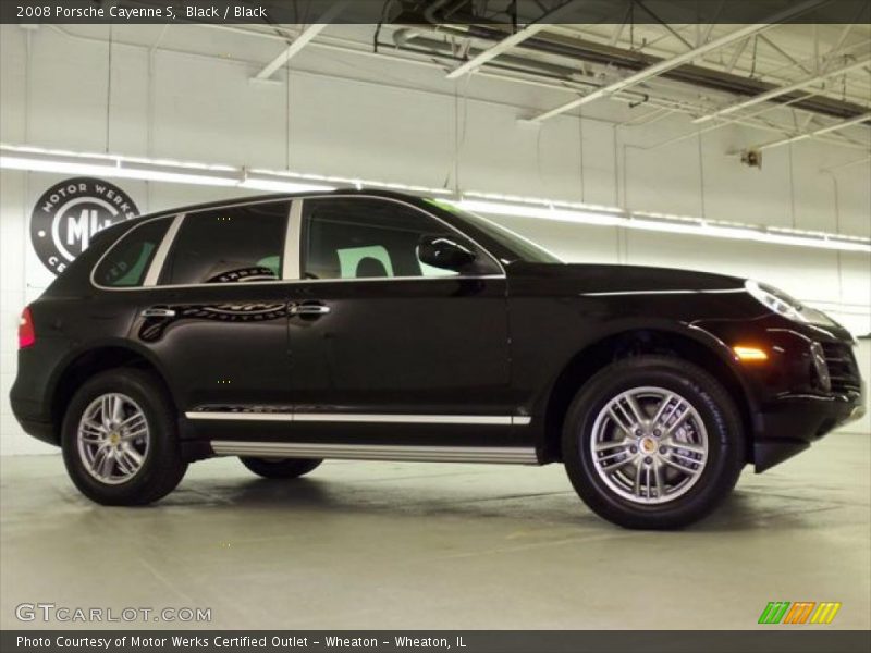 Black / Black 2008 Porsche Cayenne S