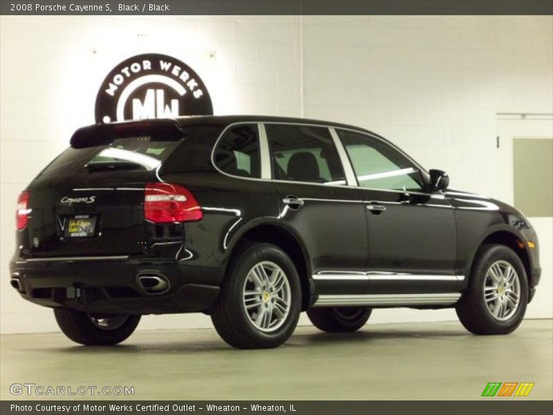 Black / Black 2008 Porsche Cayenne S