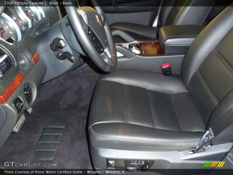 Black / Black 2008 Porsche Cayenne S