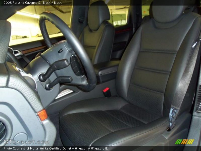 Black / Black 2008 Porsche Cayenne S