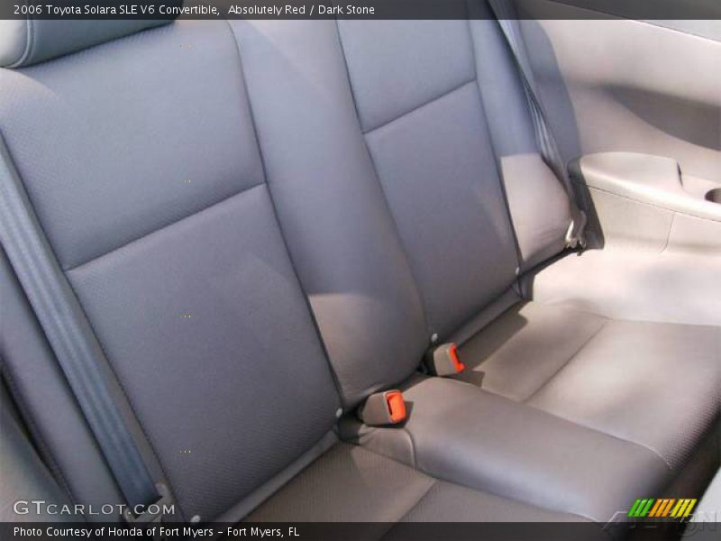 Absolutely Red / Dark Stone 2006 Toyota Solara SLE V6 Convertible