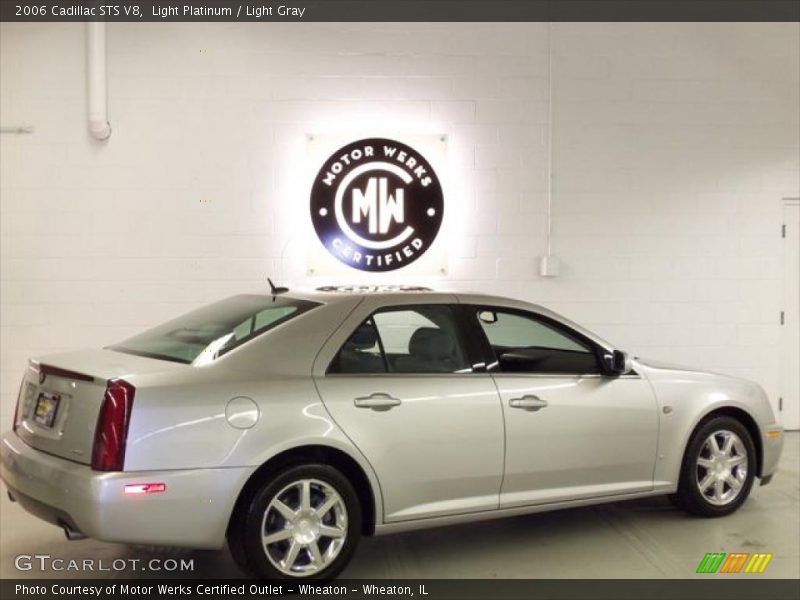 Light Platinum / Light Gray 2006 Cadillac STS V8