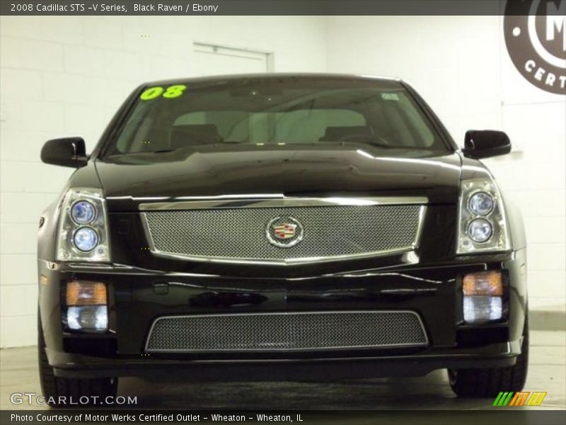 Black Raven / Ebony 2008 Cadillac STS -V Series