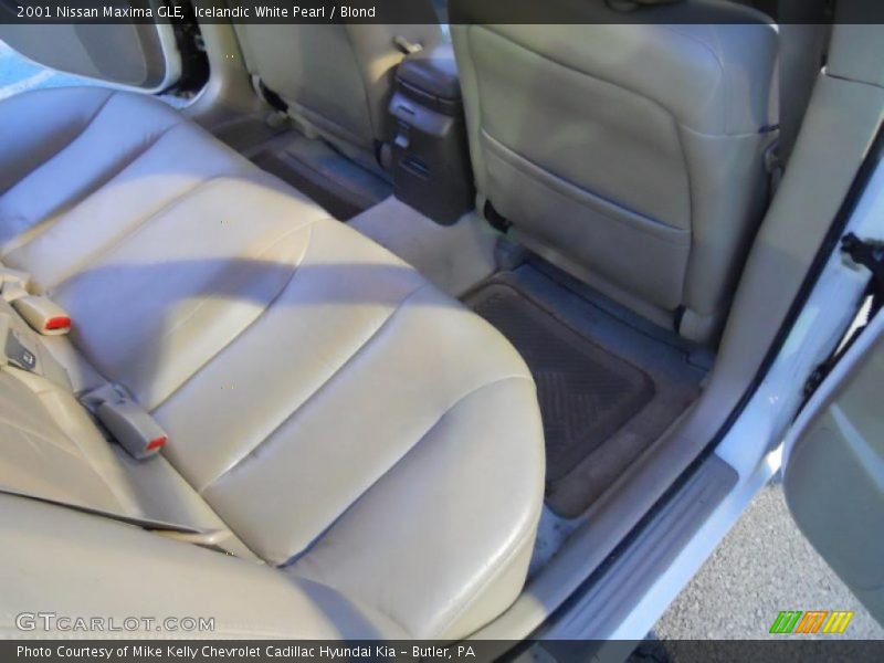 Icelandic White Pearl / Blond 2001 Nissan Maxima GLE
